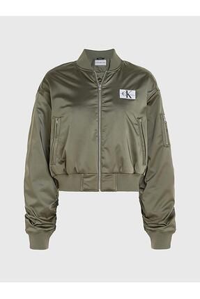 Calvin Klein Kad n Satin Bomber Ceket