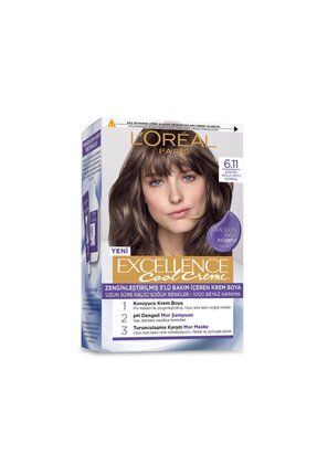 L’oréal Paris Excellence Cool Creme Saç Boyası – 6.11 Ekstra Küllü Koyu Kumral