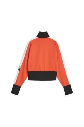 Puma orange track jacket on sale