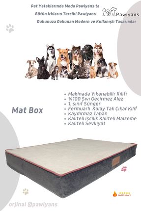 Matfoam Üst Kalite,6,5 ve 10cm Süngerli ,Sıvı Geçirmez Alezli, Yıkanabilir Kılıflı Fermuarlı