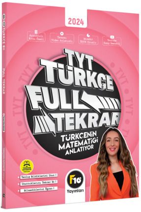 Gamze Hoca Türkçenin Matematiği TYT Türkçe Full Tekrar Video Ders Kitabı