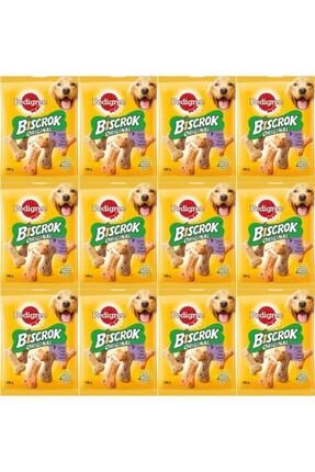 Biscrok Multi Mix Köpek Ödül Maması Bisküvi 200 gr X 12 Adet