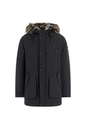 Guess black parka 2025