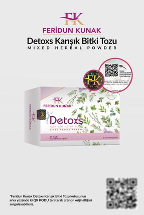 Detoxs Karışık Bitki Detoks Çayı 5gr X 30 Günlük