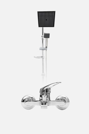 Tepe Yağmurlama Krom Robot Set Ve Krom Banyo Bataryası Mix-2'li Set