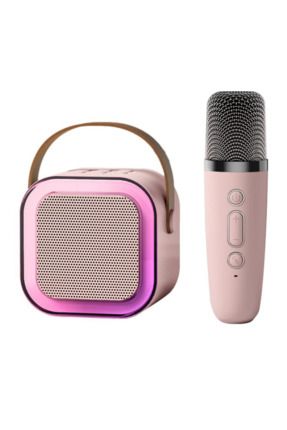 Rgb Ledli Karaoke Mikrofonlu Bluetooth Hoparlör