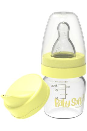 Baby Soft Pp Mini Biberon Suluk Alıştırma Seti 30 Ml Sarı