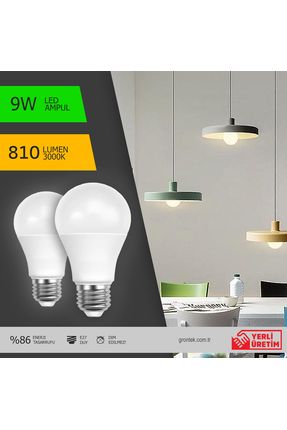 ASA Led Ampul Gün Işığı 9W Tasarruflu Tekli