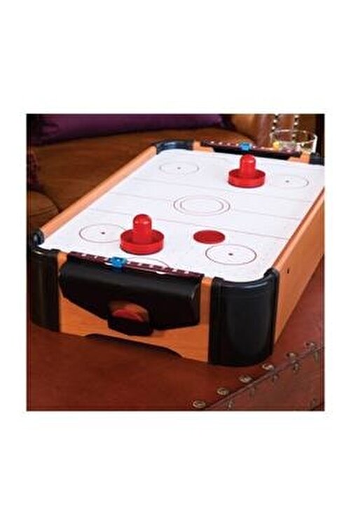Mobgift Mini Ahsap Air Hockey Masaustu Oyunu Pilli Hava Hokeyi Masasi Fiyati Yorumlari Trendyol