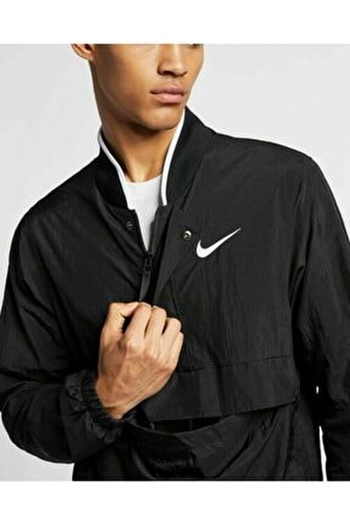 Omuz silkmek Kuzeyinde Herşeyden dahafazla  Nike Siyah Erkek Basketbol Dokuma Ceket Fiyatı, Yorumları - TRENDYOL