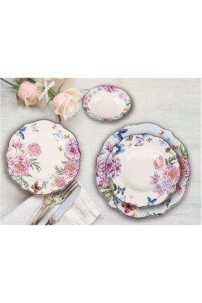 Lotus Bone China Porselen 38 Parca Yemek Takimi 6 Kisilik Fiyati Yorumlari Trendyol