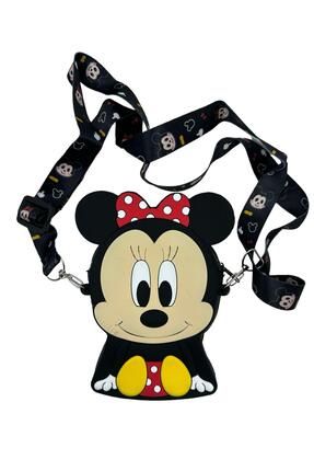 Minnie Mouse Çocuk Silikon Çanta Cüzdan