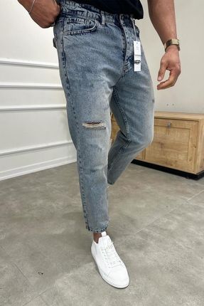 MADZEYMODA Boyfriend Erkek Y rt k Detayl Mavi Jean Kot Pantolon Fiyat Yorumlar Trendyol