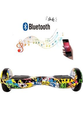 Elektrikli Kaykay Hoverboard Bluetooth 6.5 Inch Desen-01