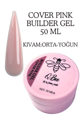 50ml Protez Tırnak Jeli Builder Gel Cover Pink