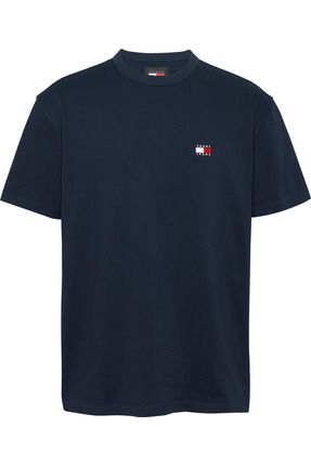 Erkek Marka Logolu Organik Pamuklu Günlük Kullanıma Uygun Lacivert T-shirt Dm0dm17995-c1g