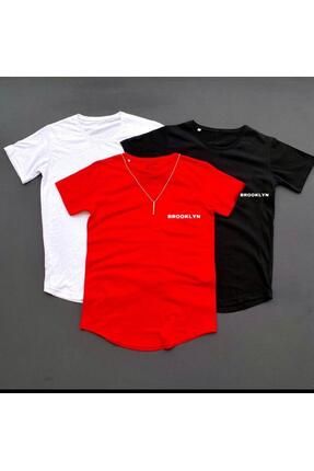 Ünisex Yazlık T-shirt 3 lü Set Combin