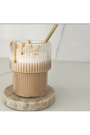300 ml Isıya Dayanıklı Origami Stil Bardak | Kahve Ve Sunum Bardağı | Borosilikat Bardak 300 ml