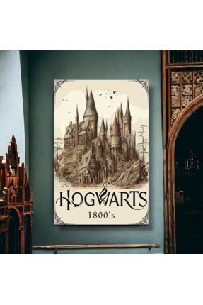Hogwarts Yeni Nesil Ahşap Tablo