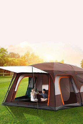 - Medium Kamp Çadırı 1 Oda + 1 Salon - 10 Kişilik
