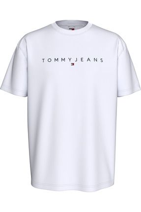 Erkek Marka Logolu Günlük Kullanıma Uygun Beyaz T-shirt Dm0dm17993-ybr