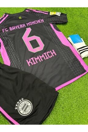 Bayern Münih Kimmich Yeni Sezon Çocuk Futbol Forması 3lü Takım Forma Şort Çorap