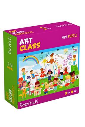 Sanat Sınıfı Mini Puzzle | 40 Parça 4 Yaş