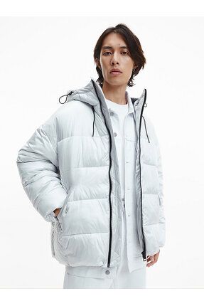 Calvin klein men's oversized shop puffer coat