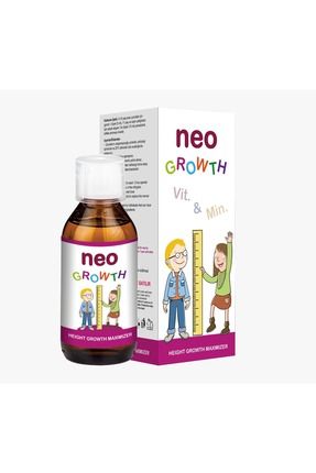 Neo Growth Vitamin Ve Mineralli Çocuklarda Boy Uzatmaya Yardımcı Şurup 150 Ml 8682462922391