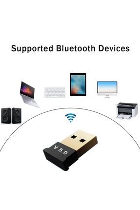 Kablosuz Mini Bluetooth Usb 5.0 Dongle Receiver Alıcısı Aparatı