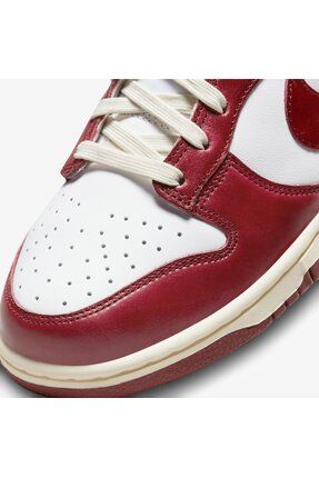 Nike Dunk Low PRM Vintage Team Red Unisex Sneaker Fiyat Yorumlar Trendyol