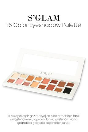16 Color Göz Farı Paleti (eyeshadow)
