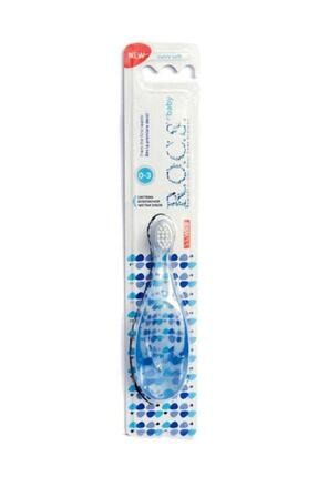 Rocs Baby 0-3 Yaş Diş Fırçası Mavi