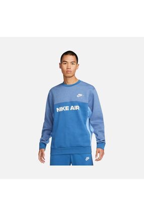 Nike Sportswear Air Brushed Back Fleece Erkek Sweatshirt DM5207 407 Fiyat Yorumlar Trendyol