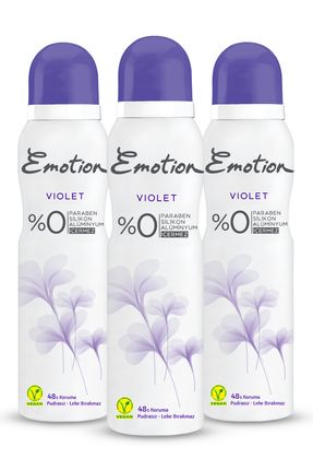 Violet Kadın Deodorant 3x150ml