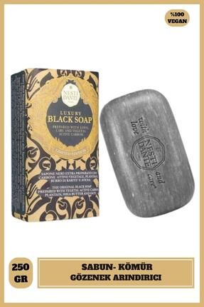 Sabun Luxury Black Gözenek Arındırıcı Karbon Bakım Vegan Bakım 250 Gr
