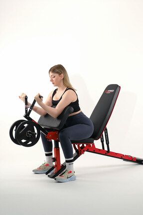 Scott curl machine online