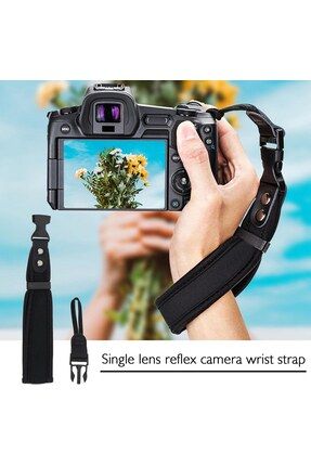Tianya Tum DSLR ve Aynas z Fotograf Makineleri icin Neopren Wrist Strap Bilek Kay Ask Fiyat Yorumlar Trendyol