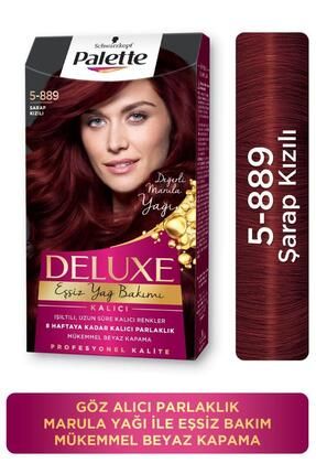 Deluxe 5-889 Şarap Kızılı Saç Boyası