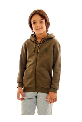 Çocuk Basic Fermuarlı Sweatshirt C221235