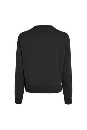 Calvin Klein Siyah Kad n Bisiklet Yaka Sweatshirt 00GWS4W341BAE PW Pullover Cropped Fiyat Yorumlar Trendyol