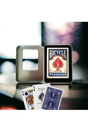 Bicycle Standart Metal Kutulu Orijinal Iskambil Poker Oyun Kartları