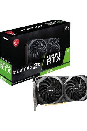 GeForce RTX 3050 Ventus 2X 8G OC NVIDIA RTX 3050, 8 GB Bellek, V397-418R, Oyun Grafik Kartı
