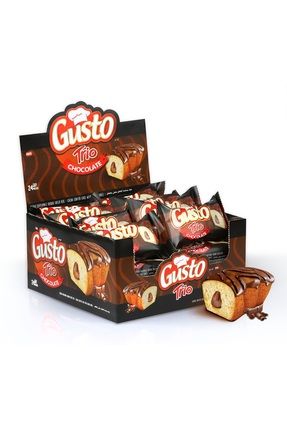 Gusto Trio Çikolatalı 45gr.24 Adet (1 Kutu)