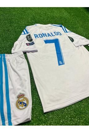Real Madrid 2018 Kiev Şampiyonlar Ligi Finali Cristiano Ronaldo Çocuk Forması
