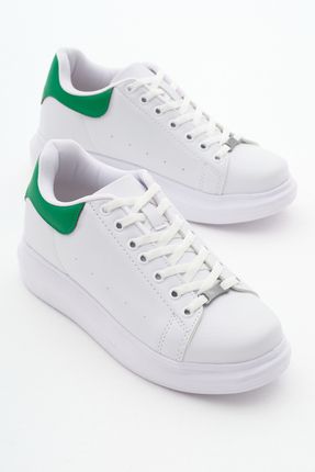 Unisex Beyaz Yeşil Spor Ayakkabı V2alx