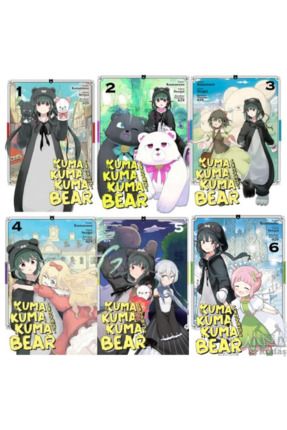 Kuma Kuma Kuma Bear 1-2-3-4-5-6 Manga Seti Çizgi Roman Yeni