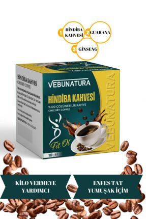 Hindiba Kahvesi, Guarana,Ginseng Detox Kahve 1 Aylık -( 60 Kullanım ) NET 100gr