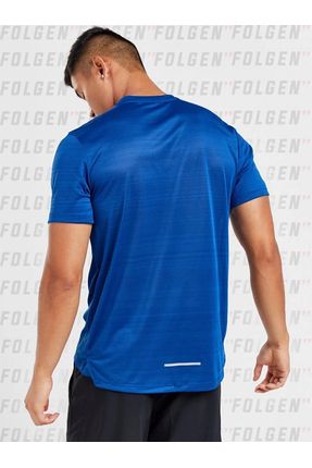Nike Dri Fit Miler 1.0 Royal Blue T shirt Mavi Erkek Spor Ti ort Fiyat Yorumlar Trendyol