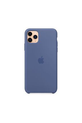 iPhone 11 Pro Max Silikon Kılıf - MY122ZM/A Loş Mavi